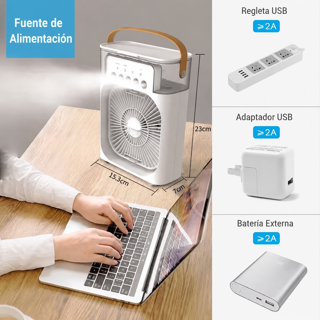 Ventilador portátil